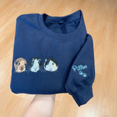 Custom Pet Portrait Shirt – Sweatshirt | Personalized Embroidered Gift for Pet Lovers
